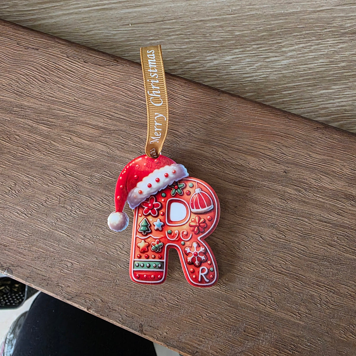 Various Letter christmas ornaments