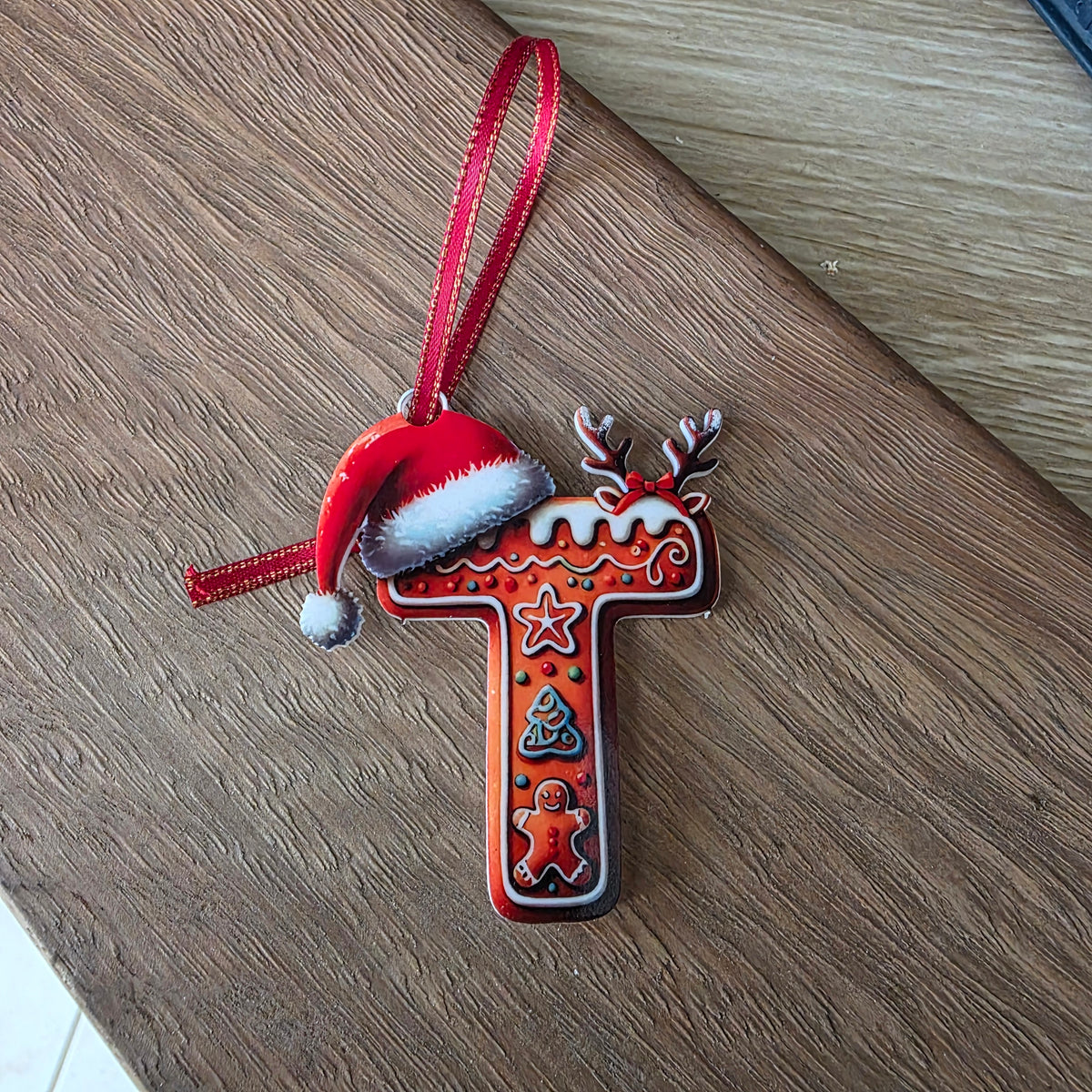 Various Letter christmas ornaments