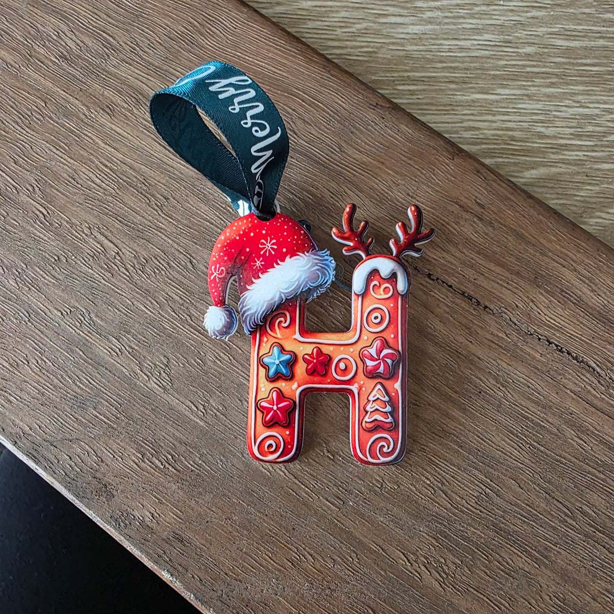 Various Letter christmas ornaments