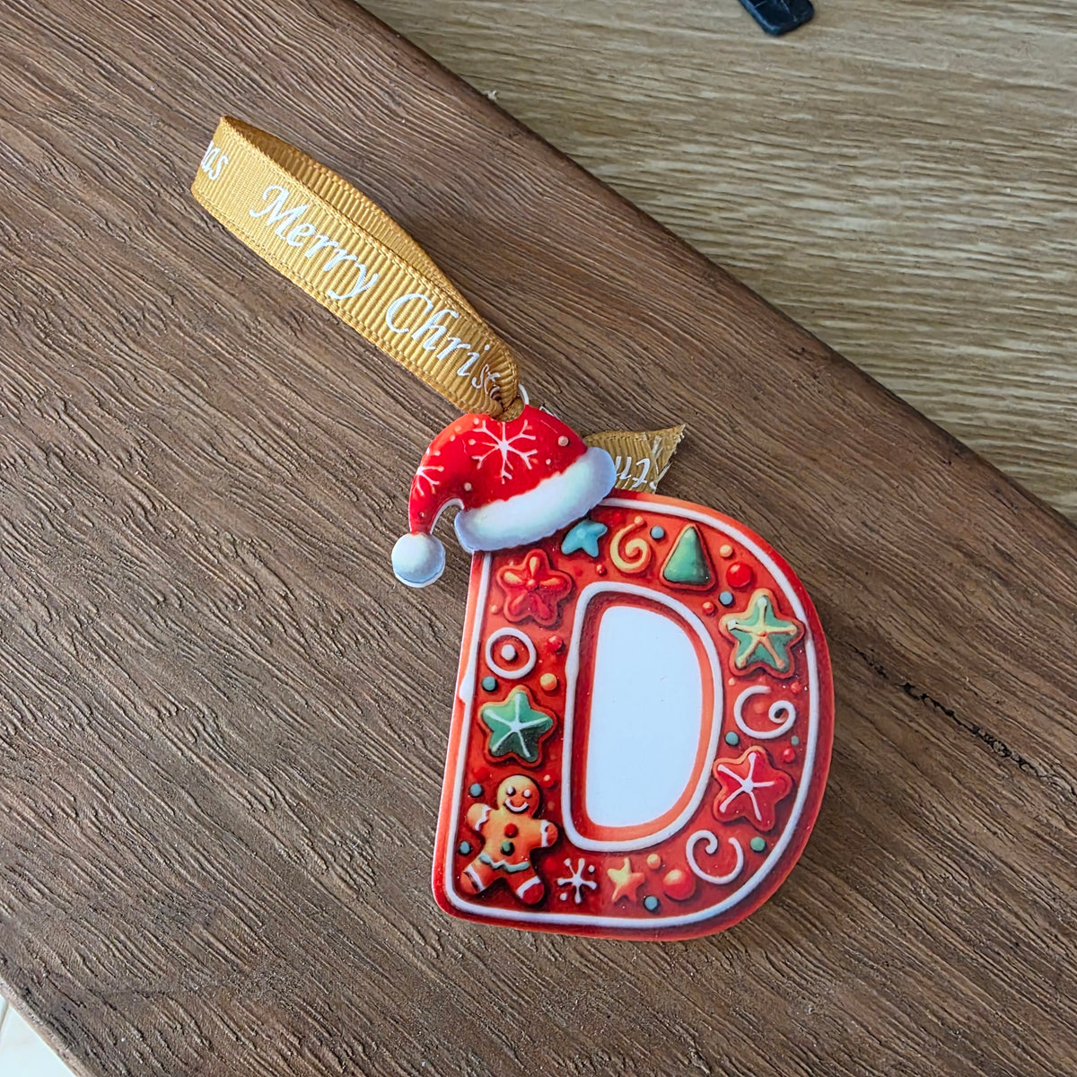 Various Letter christmas ornaments