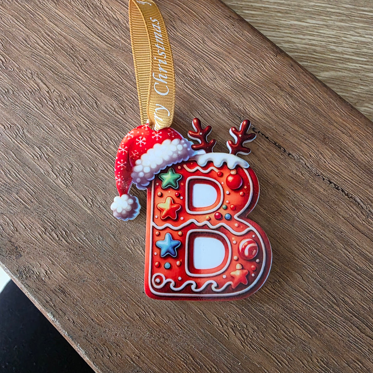Various Letter christmas ornaments