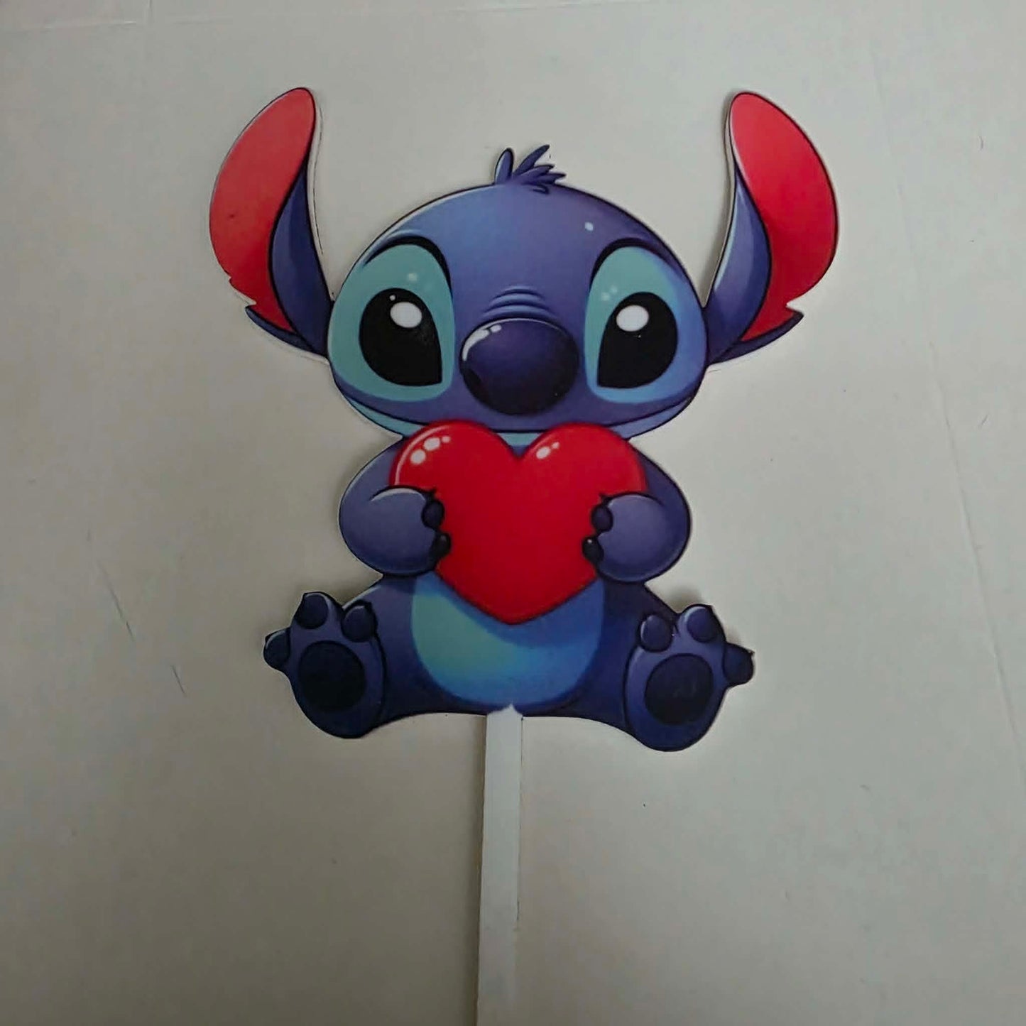 Stitch sublimated acrylic cake topper