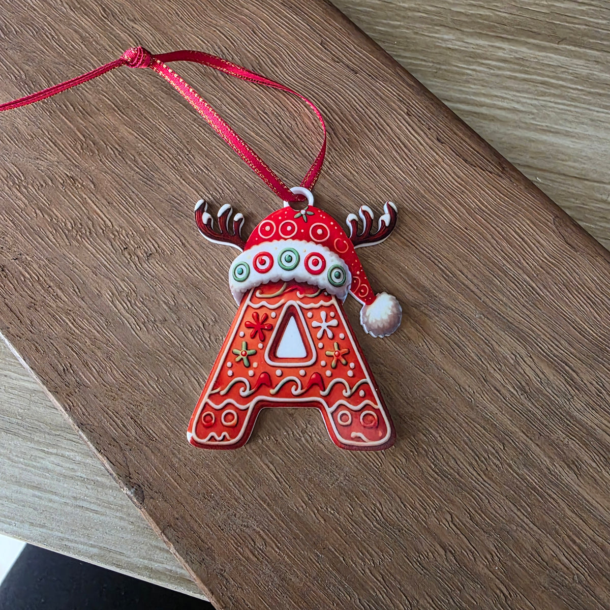Various Letter christmas ornaments
